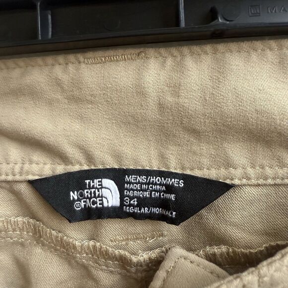 The North Face Retrac Tech Shorts Tan Khaki Gorpcore Mens Size 34 - Picture 4 of 6